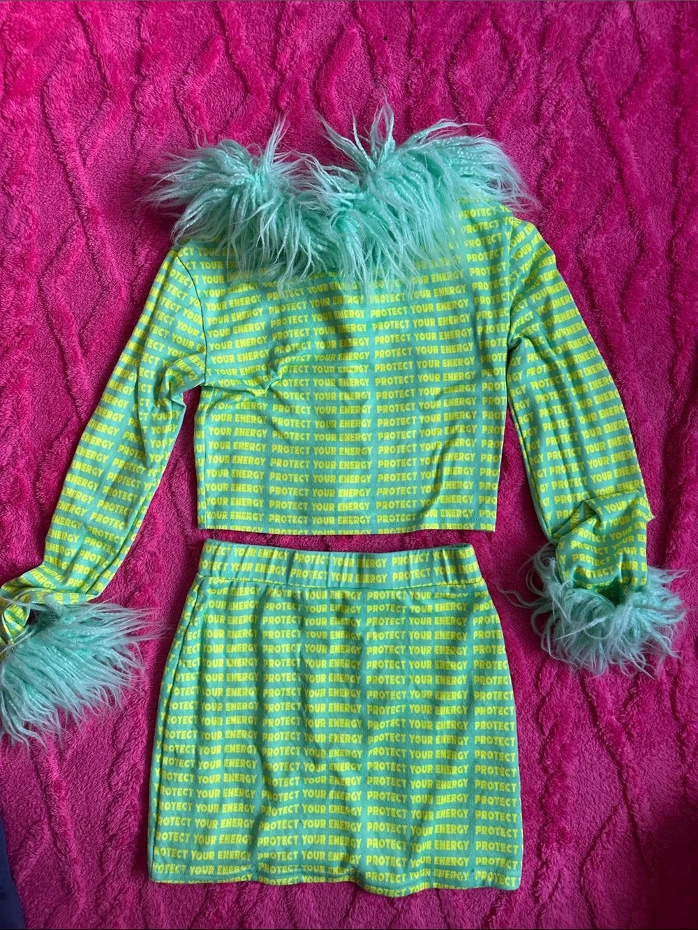 Elsie & Fred vibrant lime